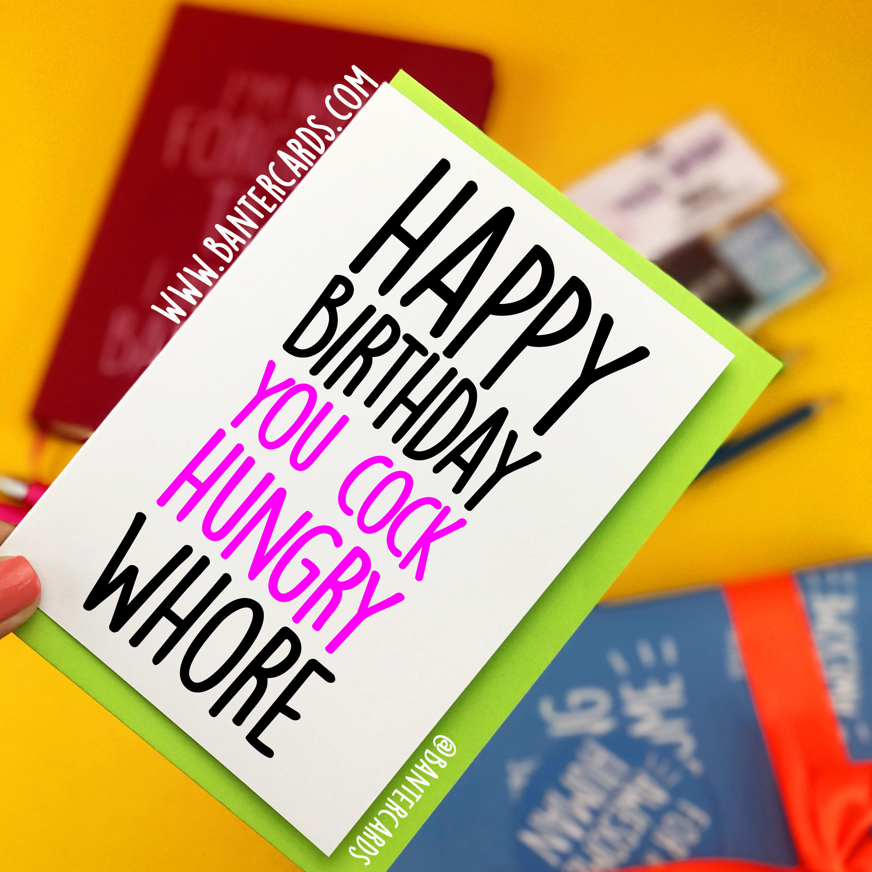 Rude Card Banter Cards Funny Cards