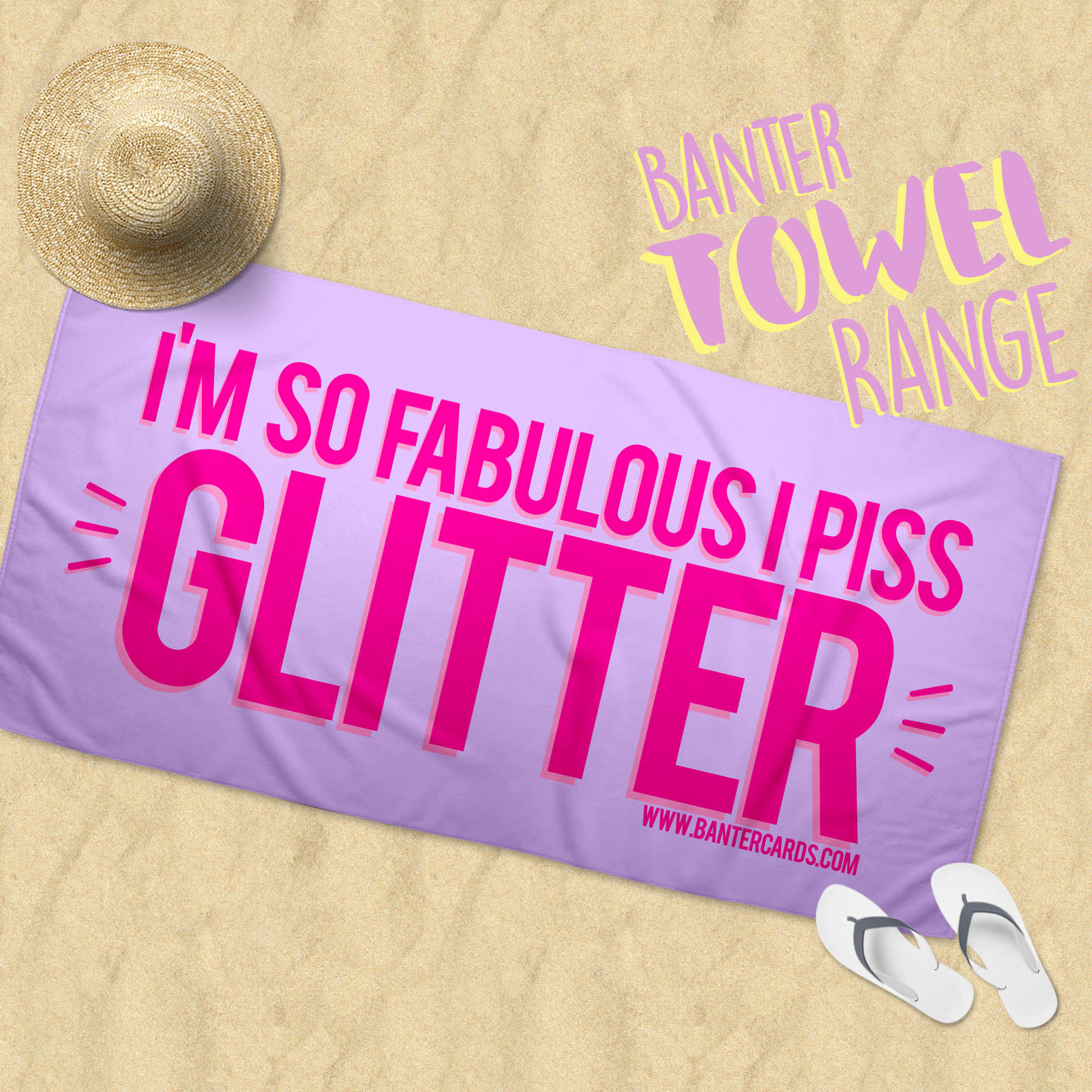 Cunt Beach Towel Funny Beach Towel