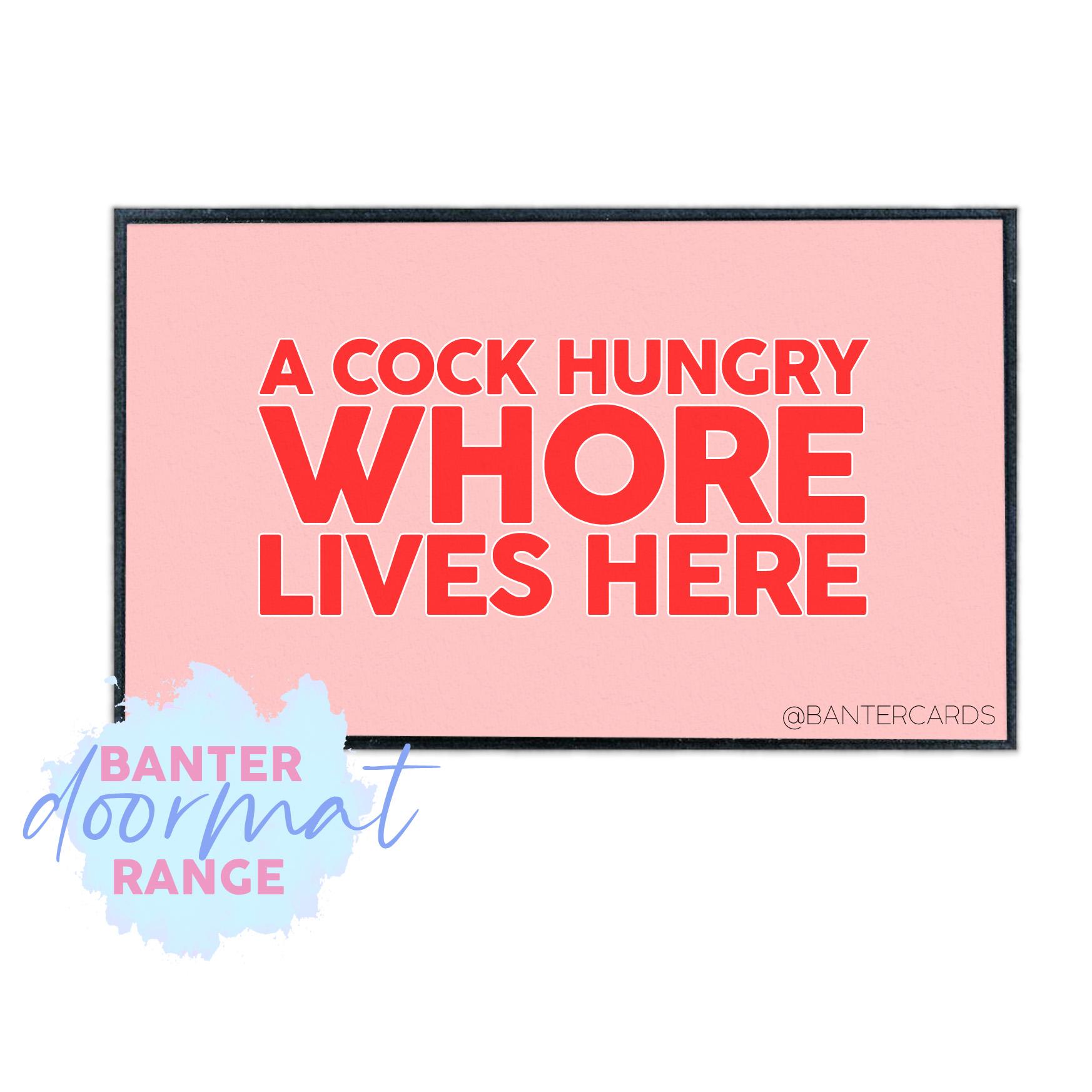 Cock hungry whore