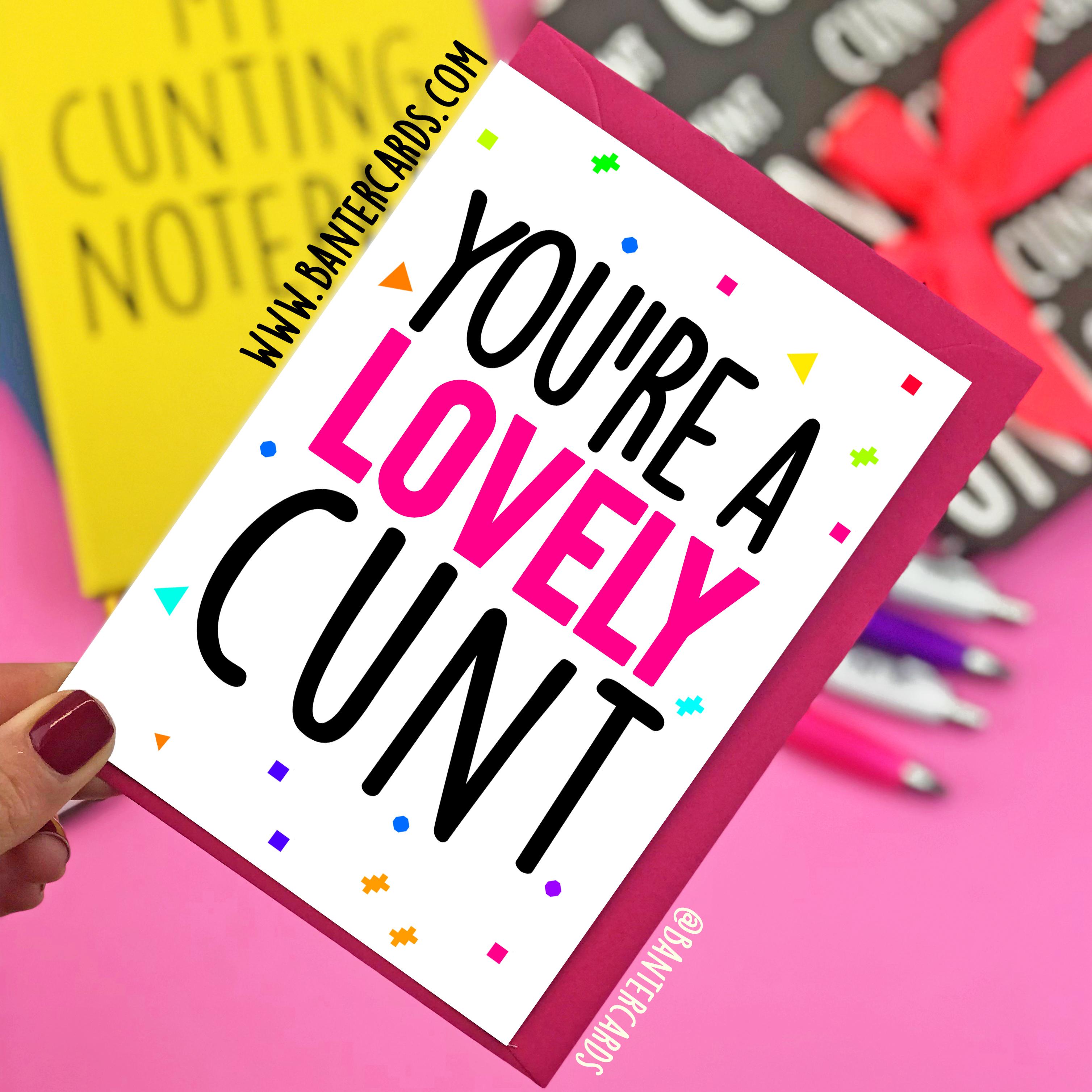 Rude Card Banter Cards Funny Cards 