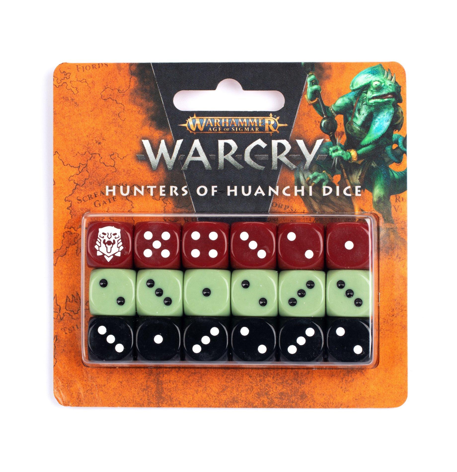 WARCRY: HUNTERS OF HUANCHI DICE - Gifts for Geeks Leicester