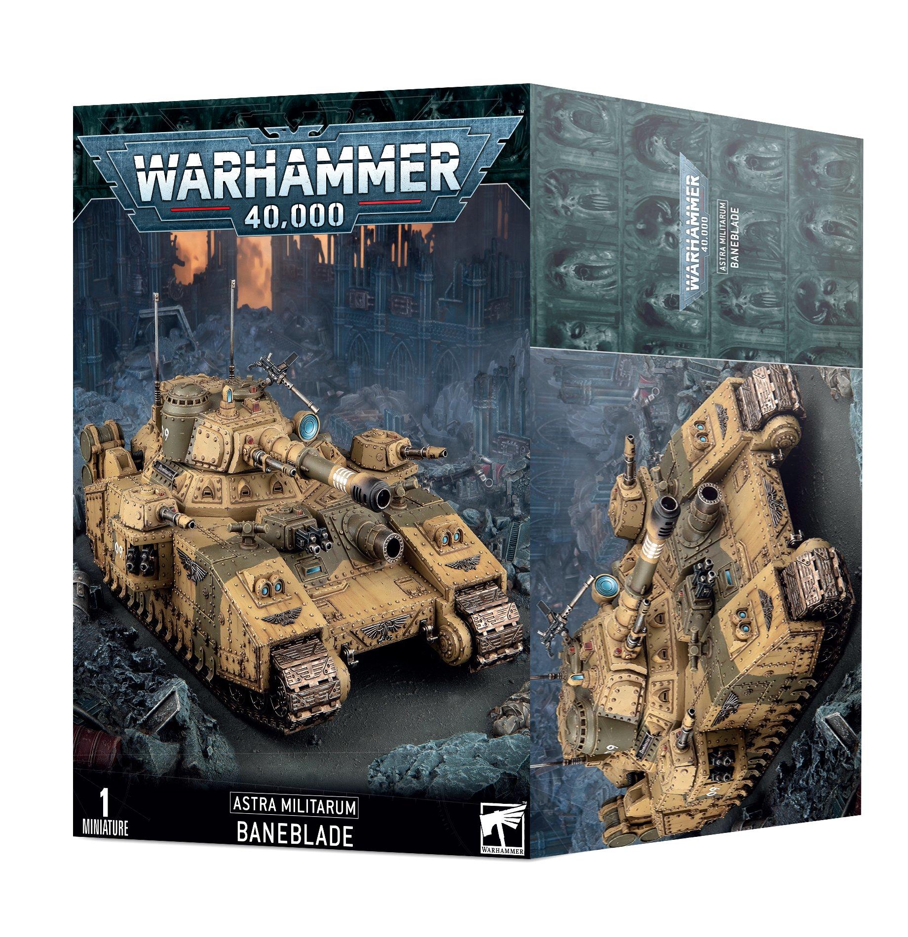 Warhammer 40k Astra Militarum Baneblade Super-Heavy Tank - Gifts for Geeks Leicester