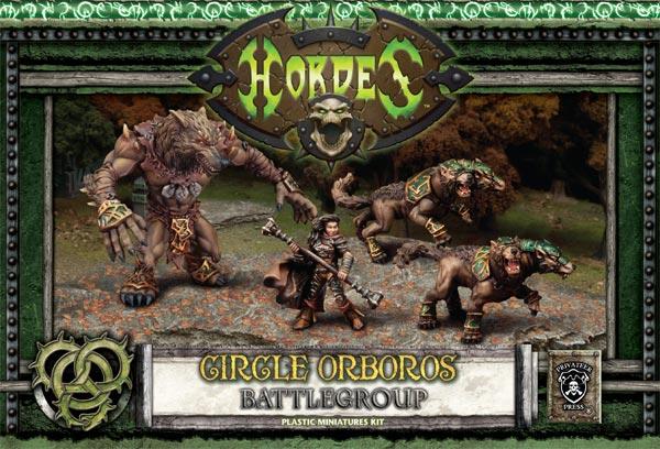 Circle Battlegroup Starter (4) inc. Quick Start Rules PLASTIC - Gifts for Geeks Leicester