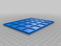 Regiment Movement Trays for 25 mm Square Based Troops - Gifts for Geeks Leicester