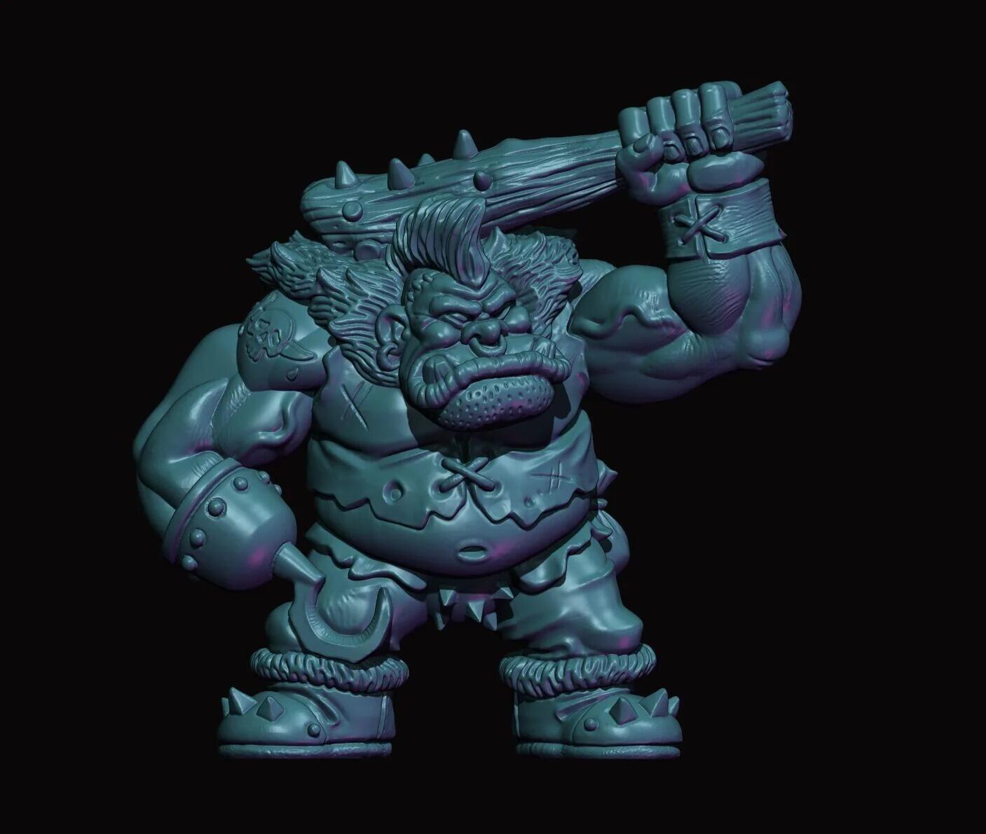 Fabelzel's Ogres great for Oldhammer - Gifts for Geeks Leicester