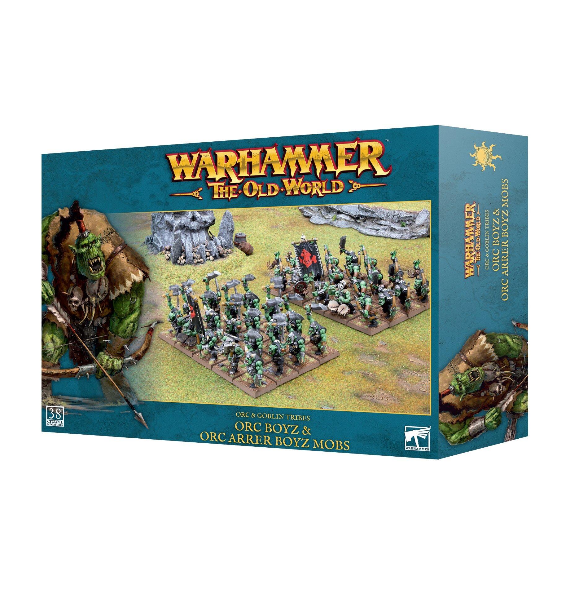 ORCS & GOBLINS: ORC BOYZ & ORC ARRER BOYZ MOBS - Gifts for Geeks Leicester