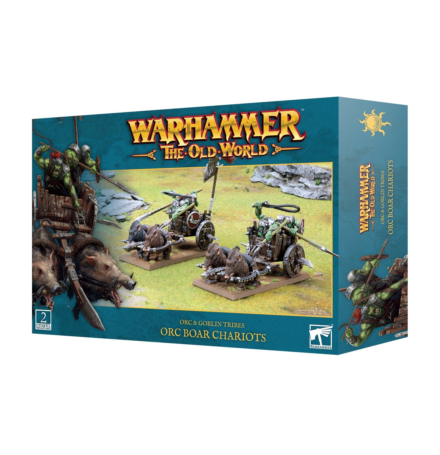 ORC & GOBLIN TRIBES: ORC BOAR CHARIOTS - Gifts for Geeks Leicester