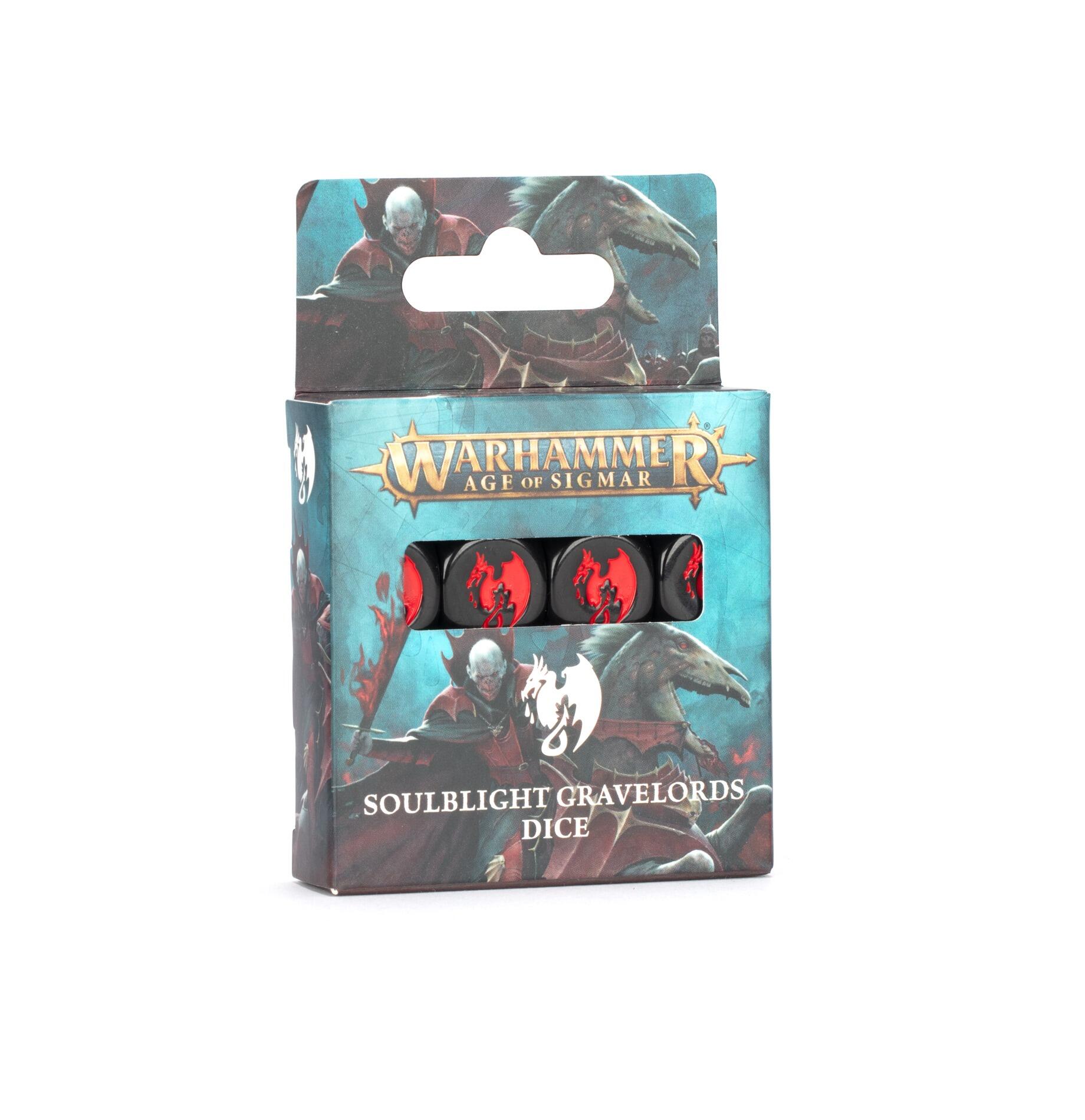 AGE OF SIGMAR: SOULBLIGHT GRAVELORDS DICE - Gifts for Geeks Leicester