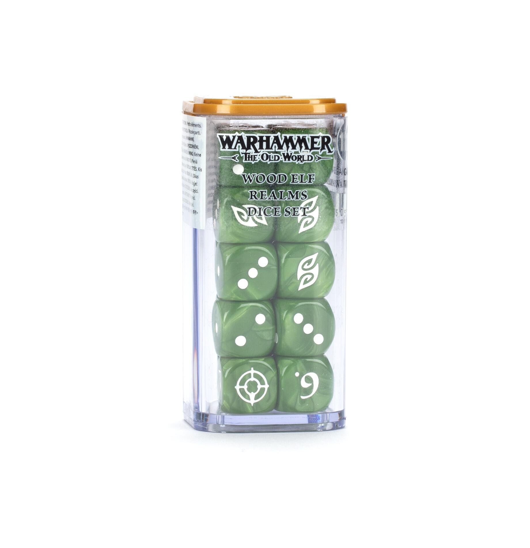 THE OLD WORLD: WOOD ELF REALMS DICE - Gifts for Geeks Leicester