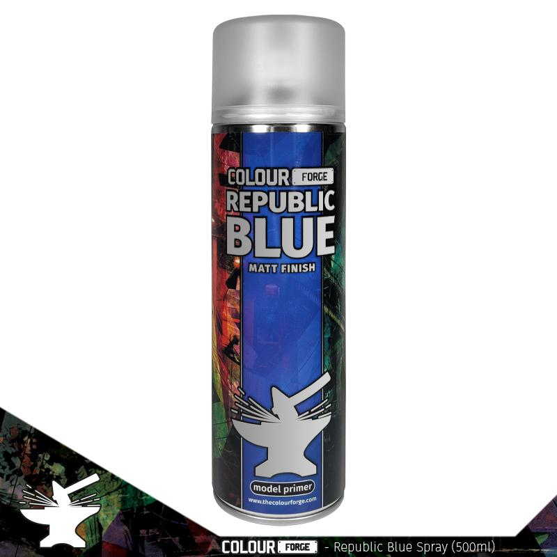 Colour Forge Spray Republic Blue - Gifts for Geeks Leicester
