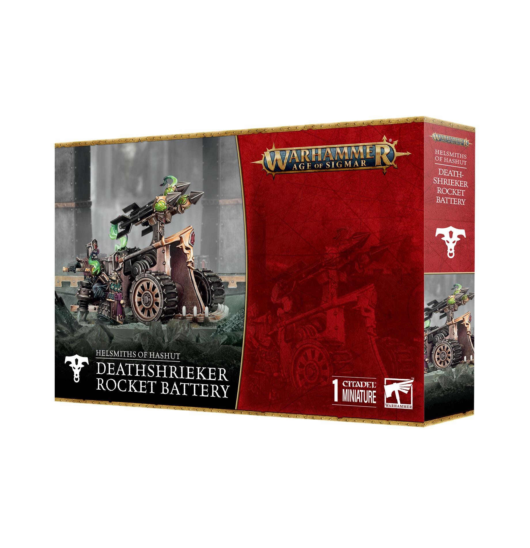 HELSMITHS OF HASHUT: DEATHSHRIEKER ROCKET BATTERY - Gifts for Geeks Leicester