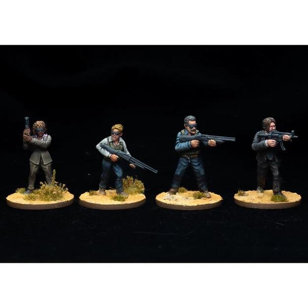 Agents - 24 Plastc Models - Government, Corporate, and Underworld Heavies - Gifts for Geeks Leicester