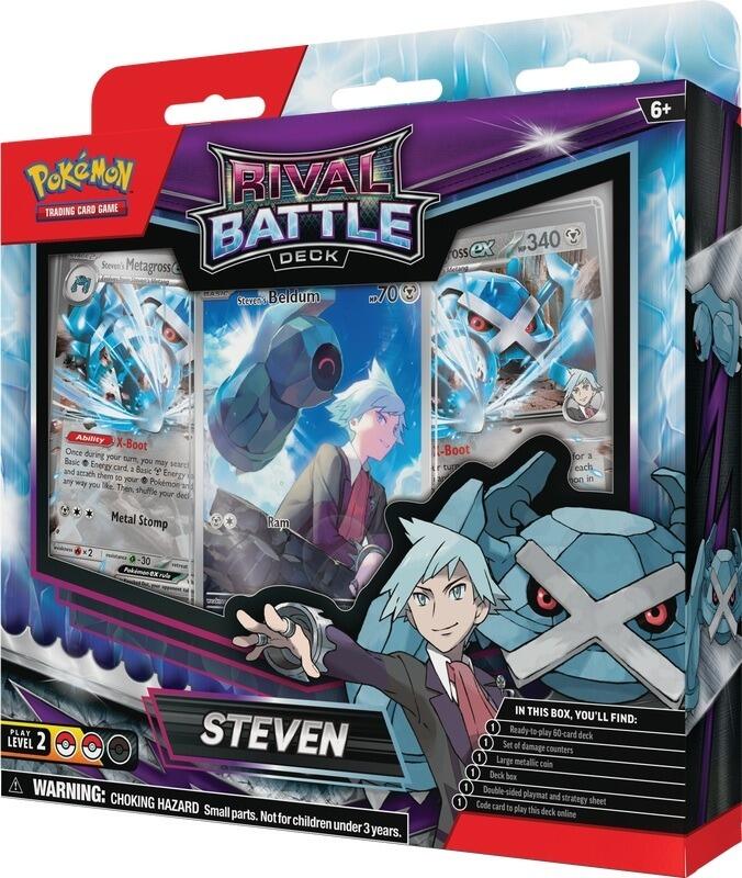 Rival Battle Deck: Steven - Gifts for Geeks Leicester