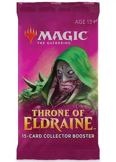 MTG Throne of Eldraine Sealed Collector Booster Pack - Gifts for Geeks Leicester