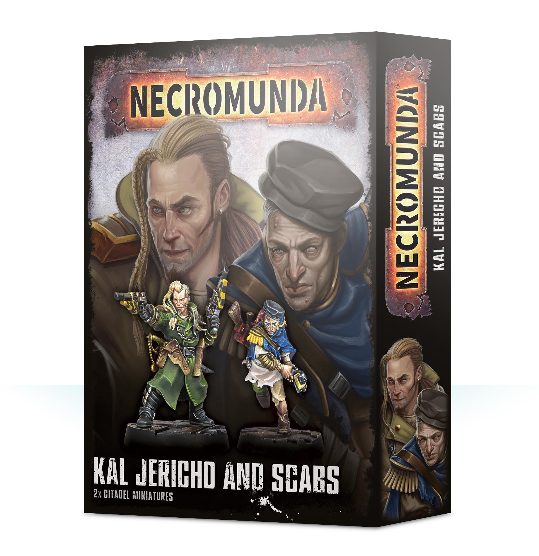 NECROMUNDA KAL JERICHO AND SCABS - Gifts for Geeks Leicester