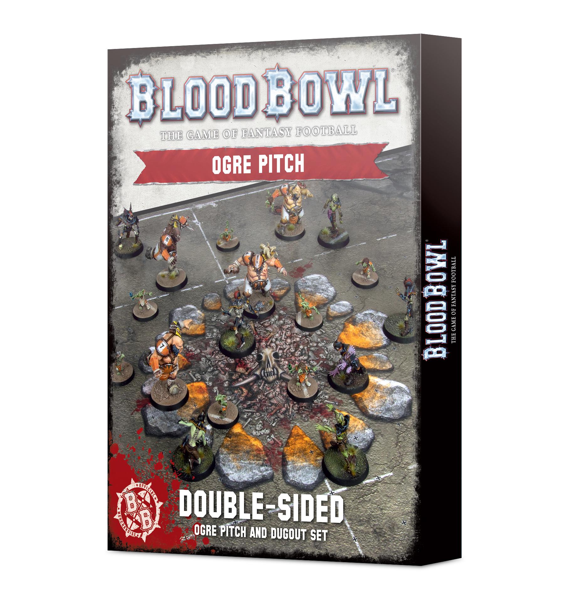 BLOOD BOWL: OGRE TEAM PITCH & DUGOUTS thumbnail