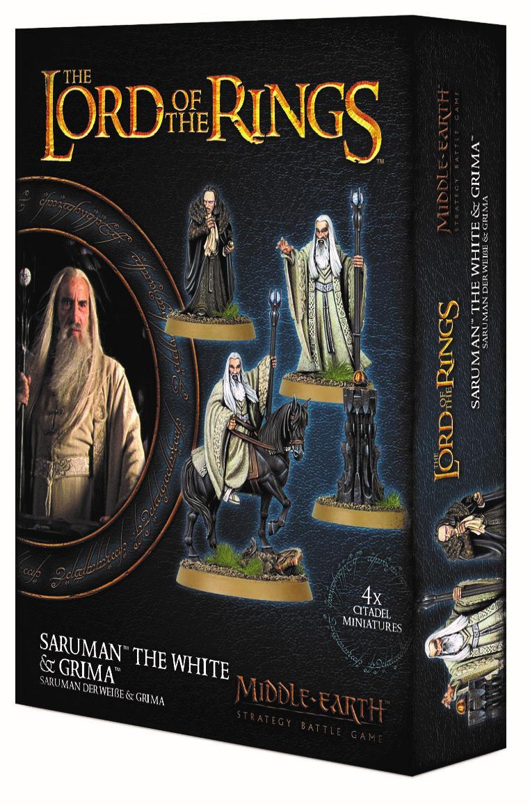 SARUMAN THE WHITE & GRIMA - Gifts for Geeks Leicester