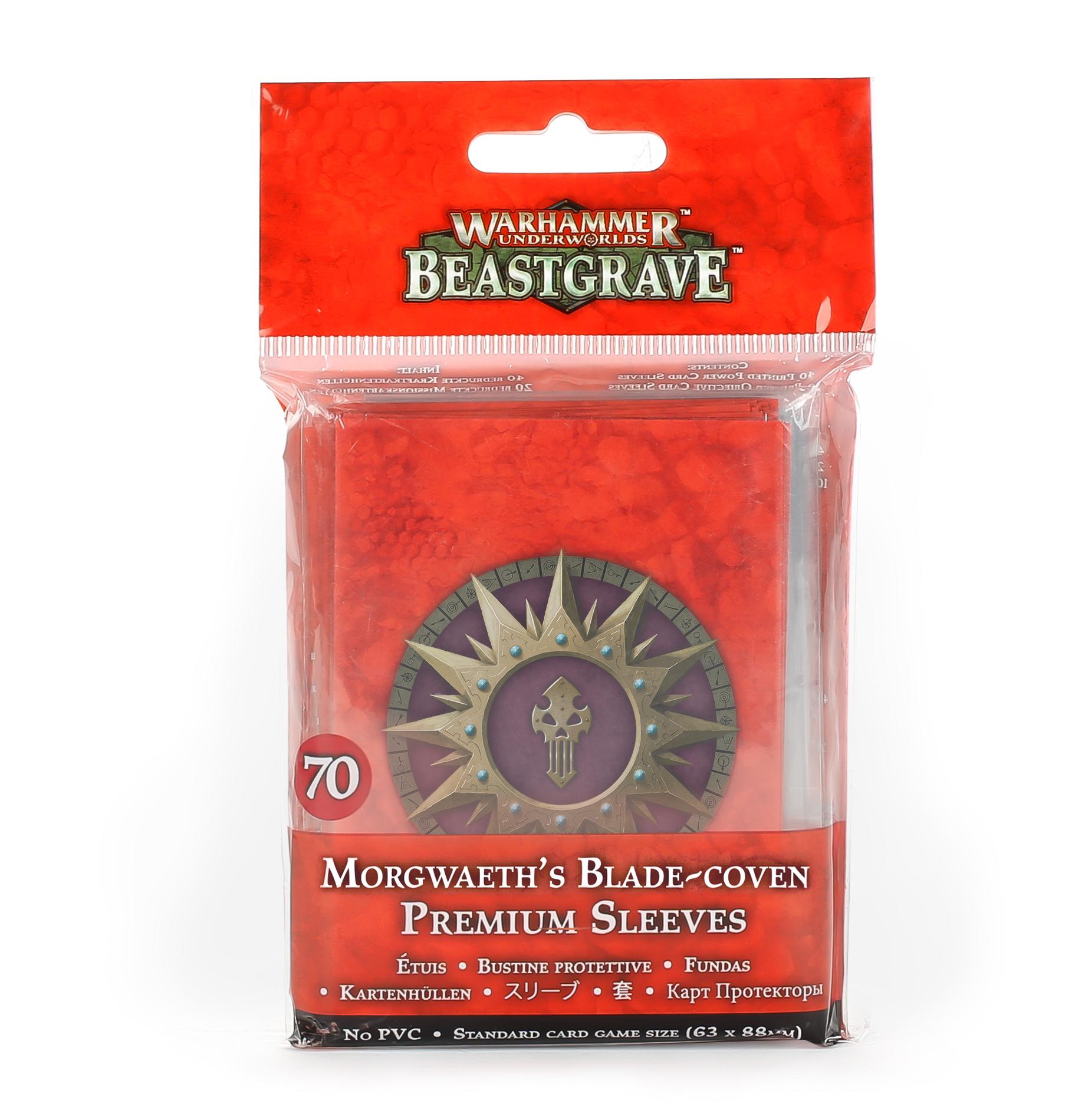 WHU: Morgwaeth's Blade-Coven Card Sleeves - Gifts for Geeks Leicester
