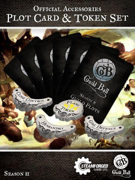 Guild Ball Plot Cards & Tokens Set Season 2 - Gifts for Geeks Leicester