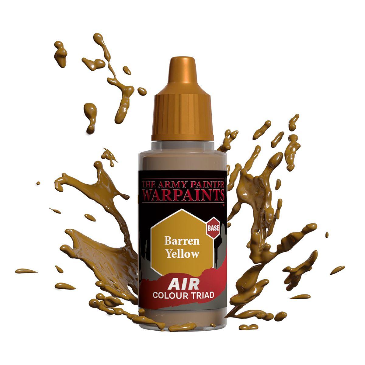 Warpaints Air: Barren Yellow - Gifts for Geeks Leicester