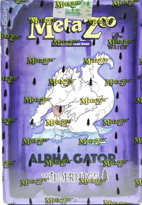 MetaZoo: Wilderness Theme Deck Alpha Gator 1st Edition - Gifts for Geeks Leicester