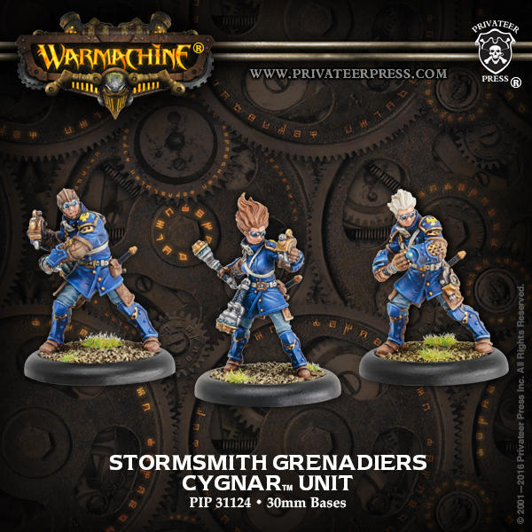 Cygnar Stormsmith Grenadiers thumbnail