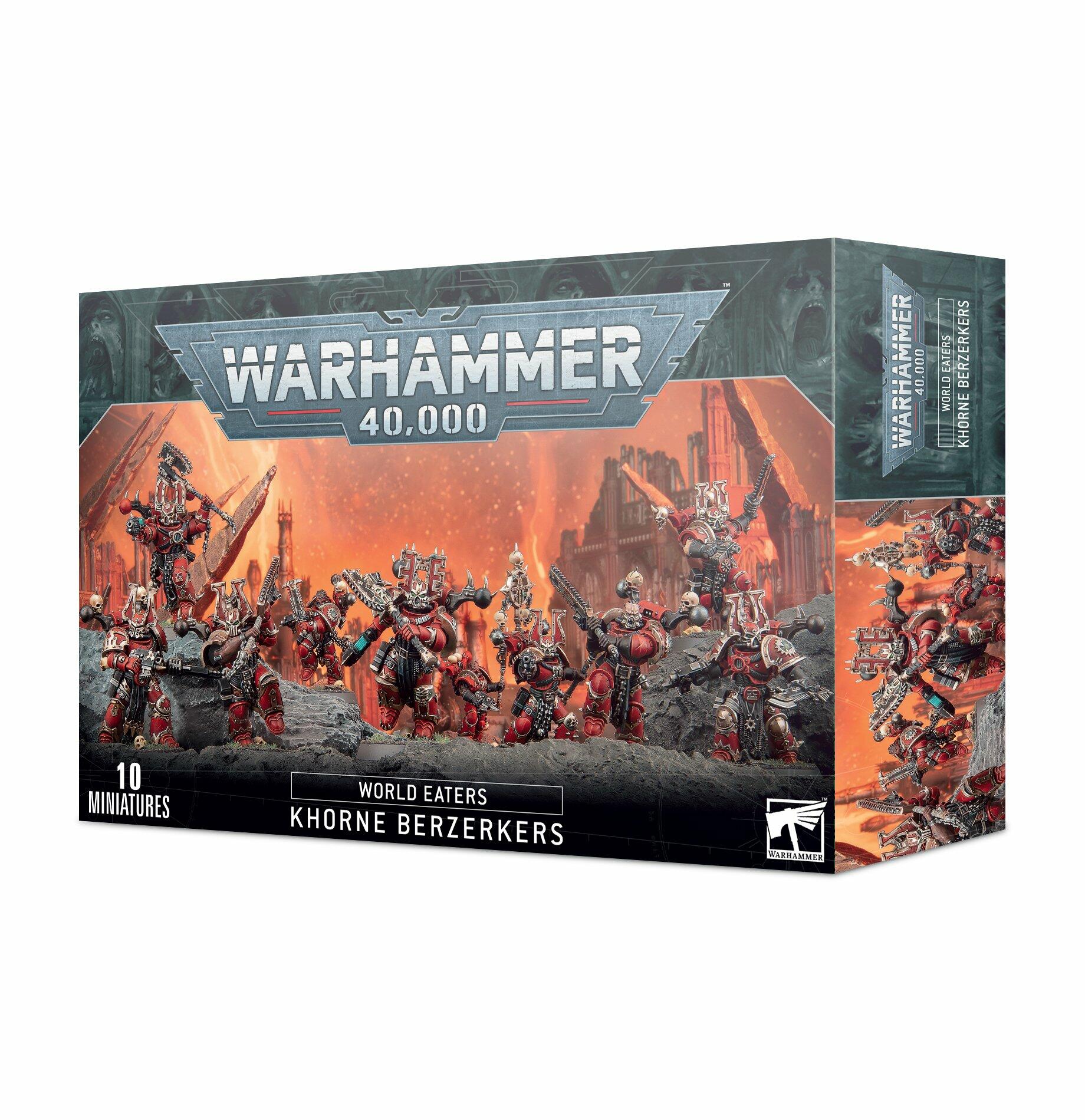 WORLD EATERS KHORNE BERSERKERS - Gifts for Geeks Leicester