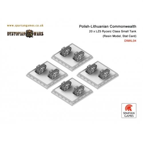 LZ5 Rycerz Class Small Tank DWAL04 - Gifts for Geeks Leicester