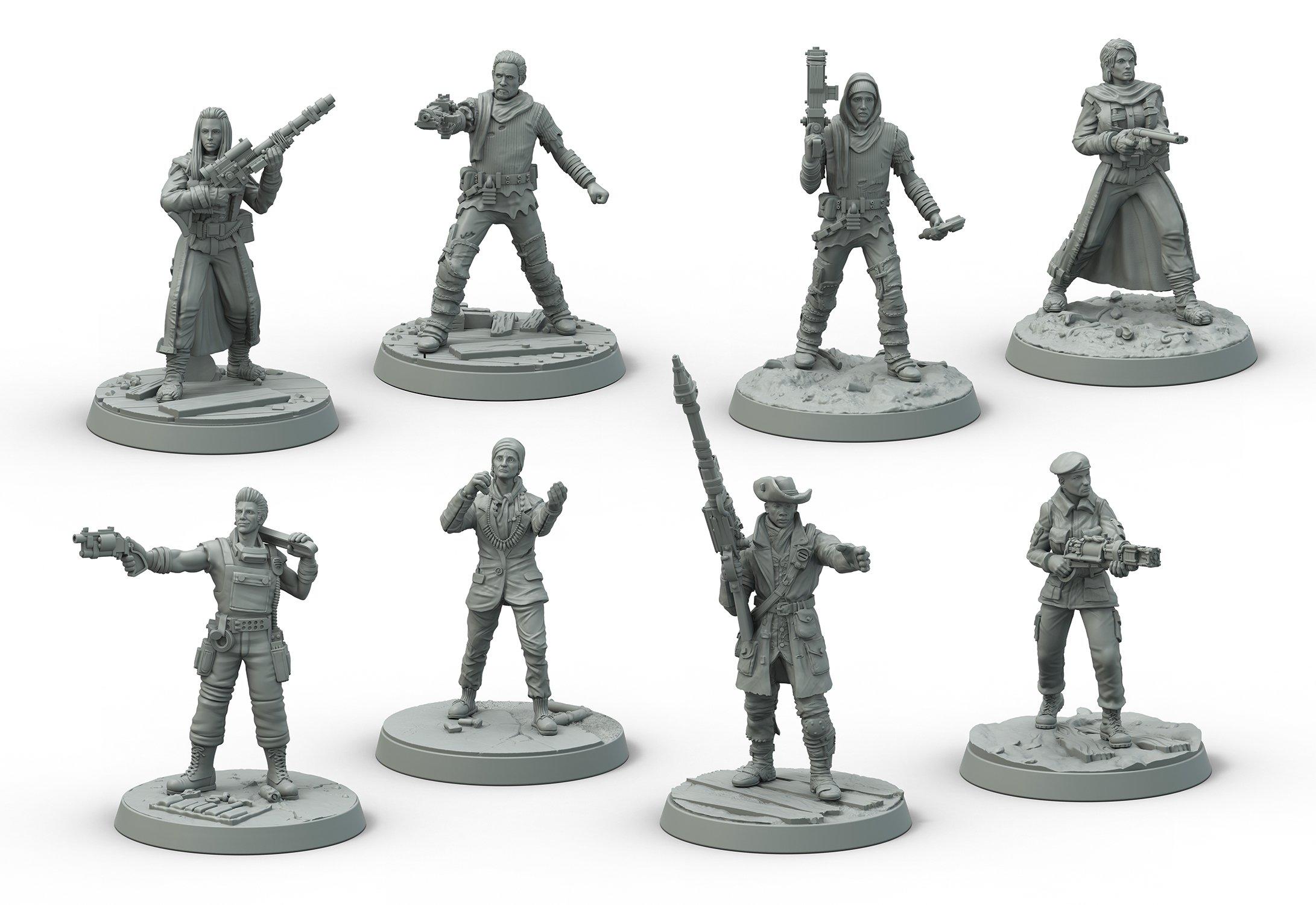 Fallout: Wasteland Warfare - Survivors Core Box thumbnail