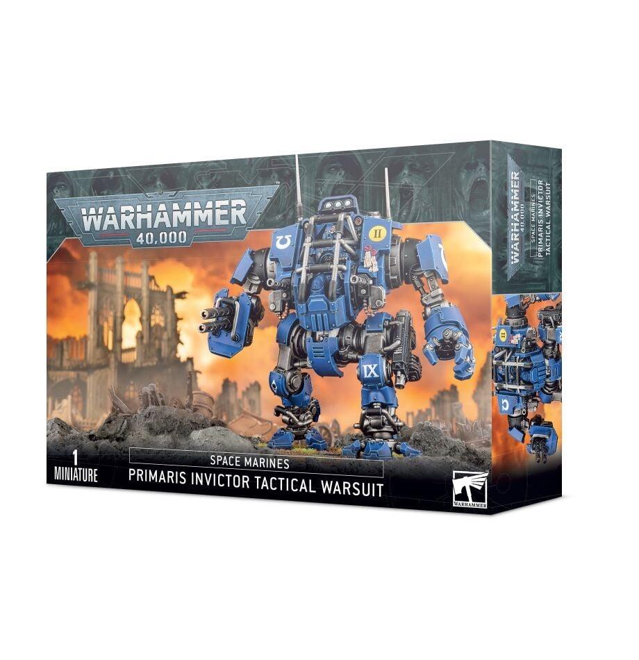 Space Marine Primaris Invictor Tactical Warsuit - Gifts for Geeks Leicester