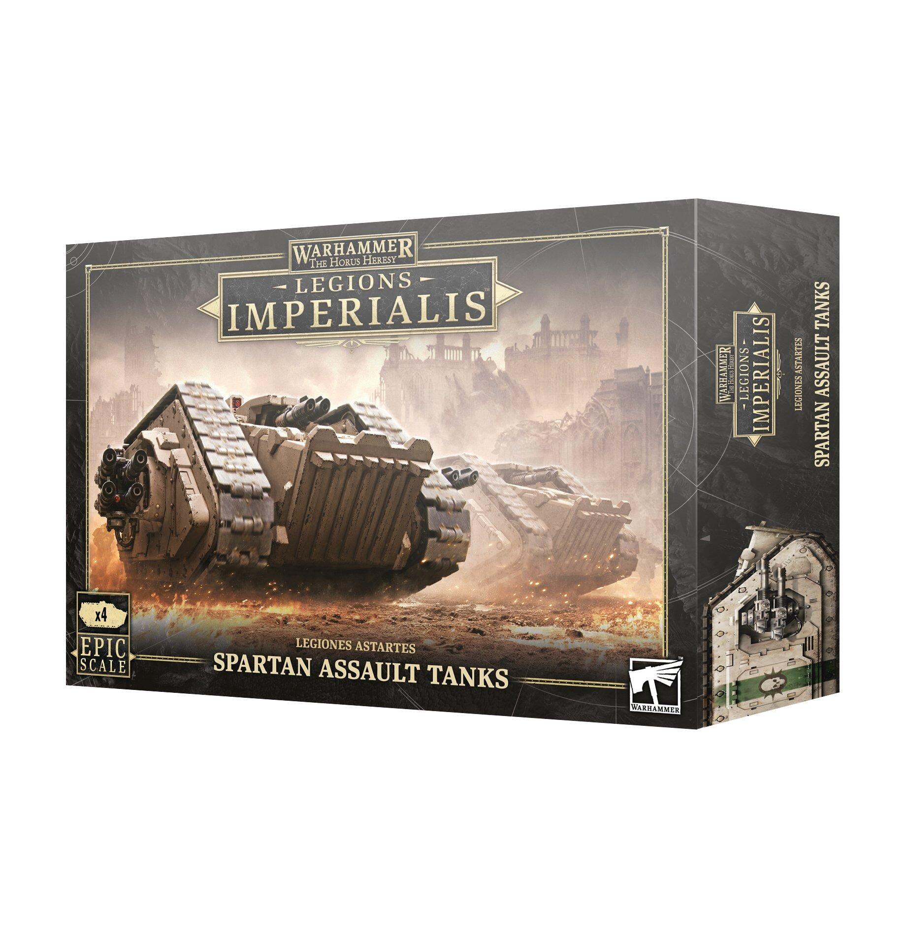 Legions Imperialis: Spartan Assault Tanks - Gifts for Geeks Leicester