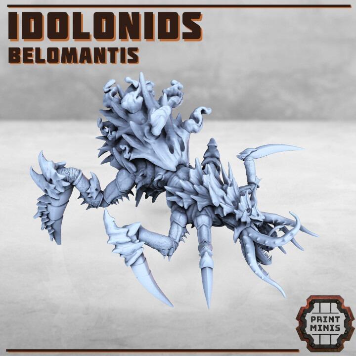 Idolonids - Belomantis Space Sci-fi Insect Spider - Gifts for Geeks Leicester