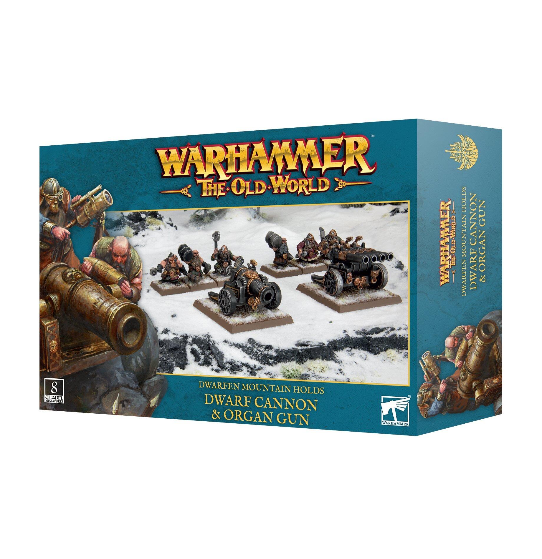 DWARFEN MOUNTAIN HOLDS: DWARF CANNON & ORGAN GUN - Gifts for Geeks Leicester