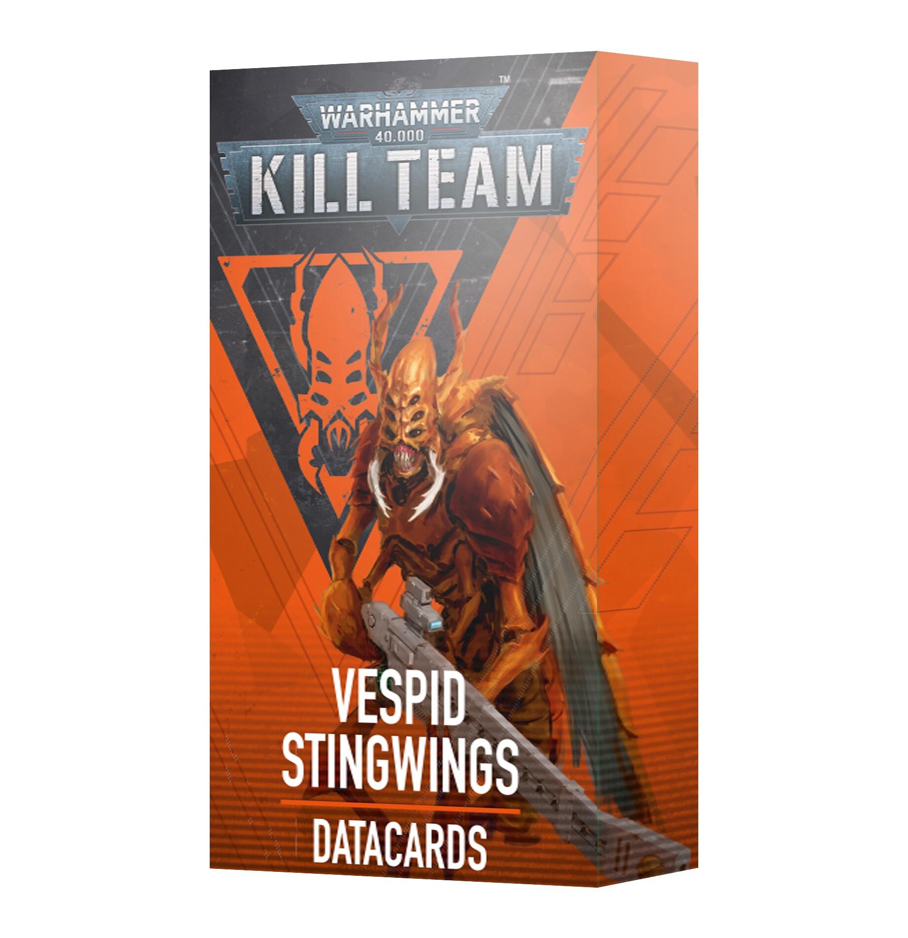 KILL TEAM DATACARDS: VESPID STINGWINGS (ENG) - Gifts for Geeks Leicester