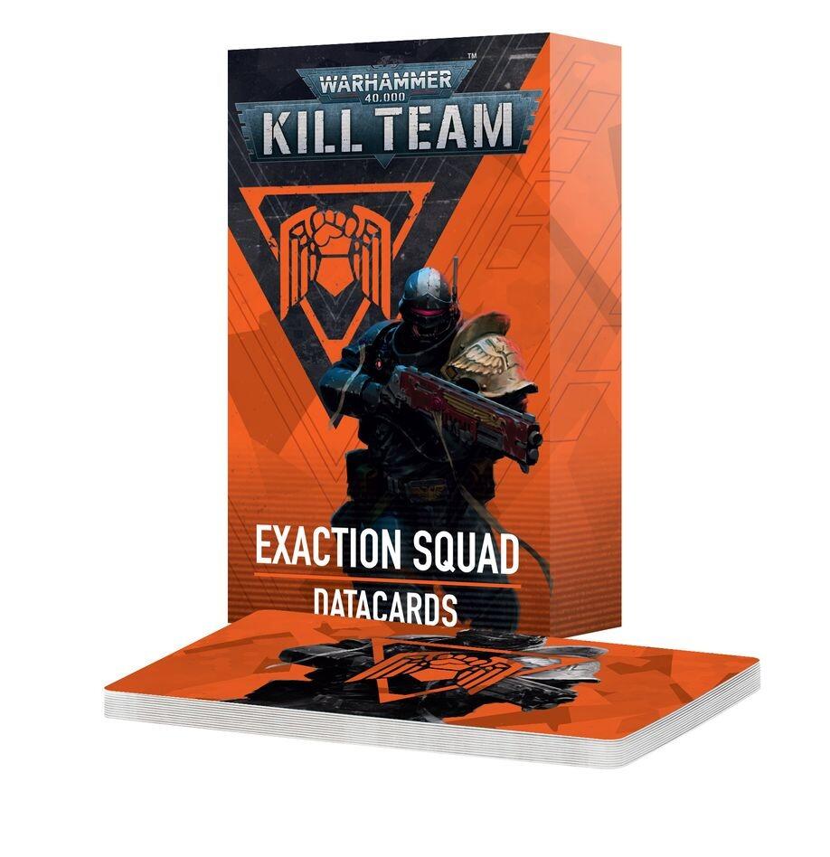 KILL TEAM DATACARDS: EXACTION SQUAD (ENG) - Gifts for Geeks Leicester