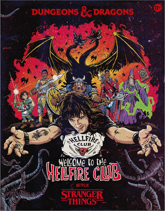Dungeons & Dragons Welcome to the Hellfire Club - Gifts for Geeks Leicester
