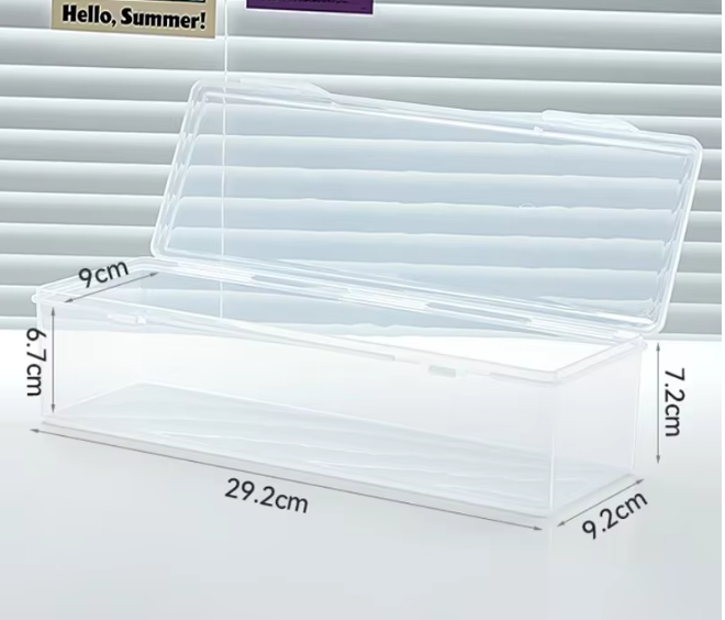 Clear Plastic Compartmentalized Organizer Box Holds 550+ Game Cards Storage Box For PTCG/MTG Cards - Gifts for Geeks Leicester