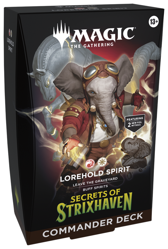 MTG Secrets of Strixhaven Commander Deck: Lorehold Spirit - Gifts for Geeks Leicester