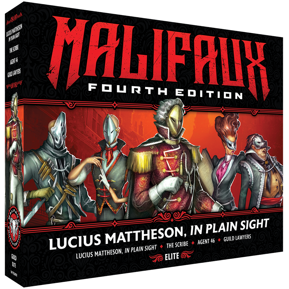 Lucius Mattheson, In Plain Sight - Malifaux 4th Edition - Gifts for Geeks Leicester