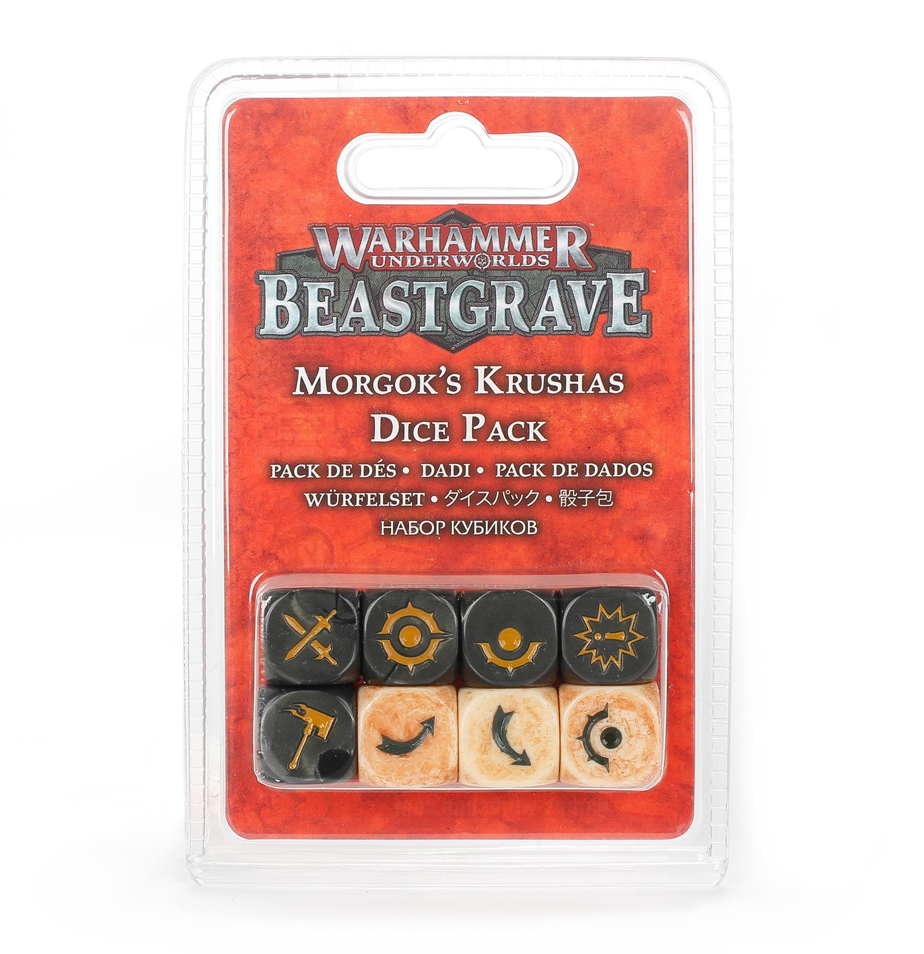 WHU: Morgok's Krushas Dice Set - Gifts for Geeks Leicester