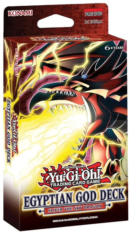YGO TCG Egyptian God Deck Slifer the Sky Dragon - Gifts for Geeks Leicester