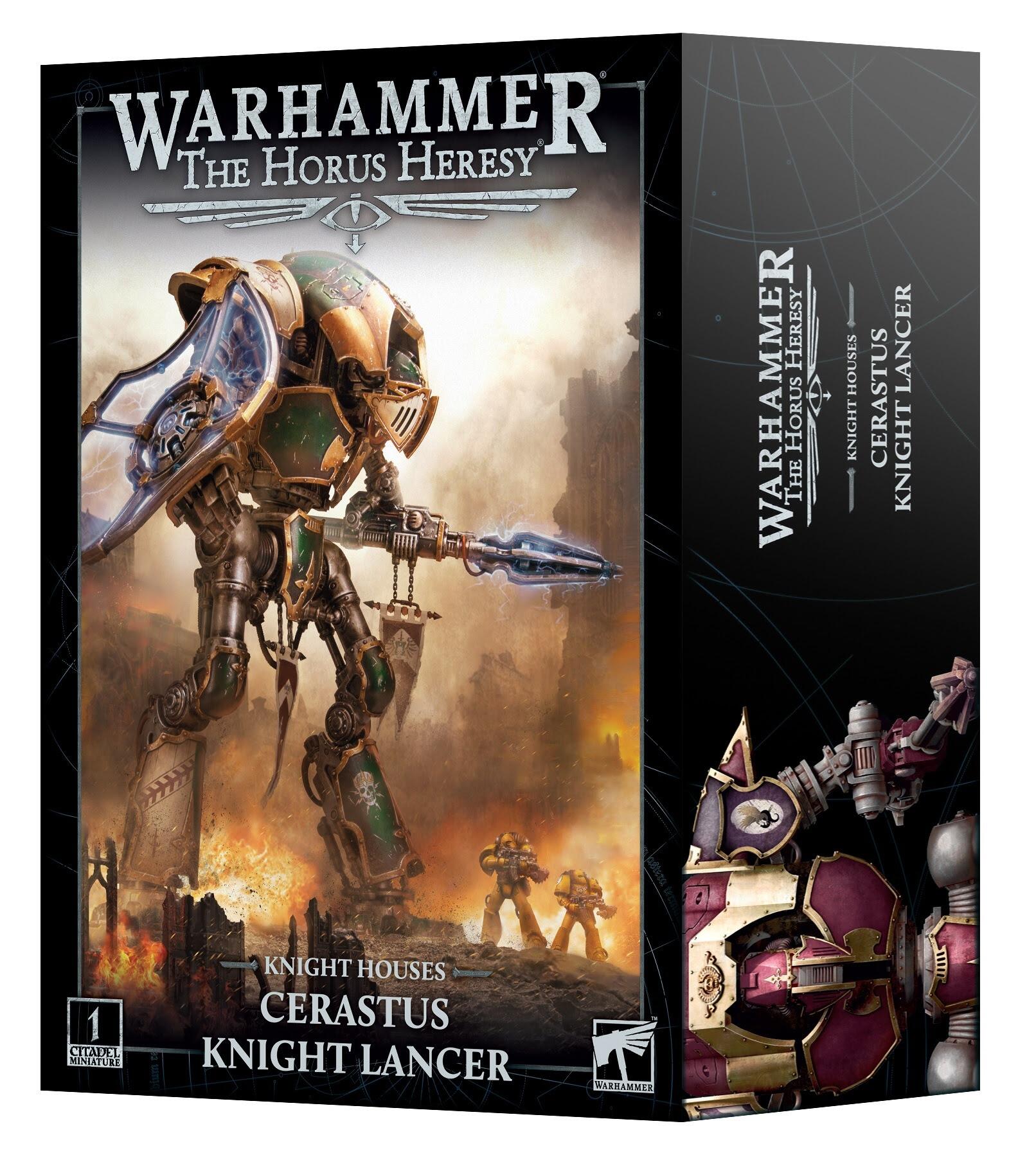 HORUS HERESY: CERASTUS KNIGHT LANCER - Gifts for Geeks Leicester