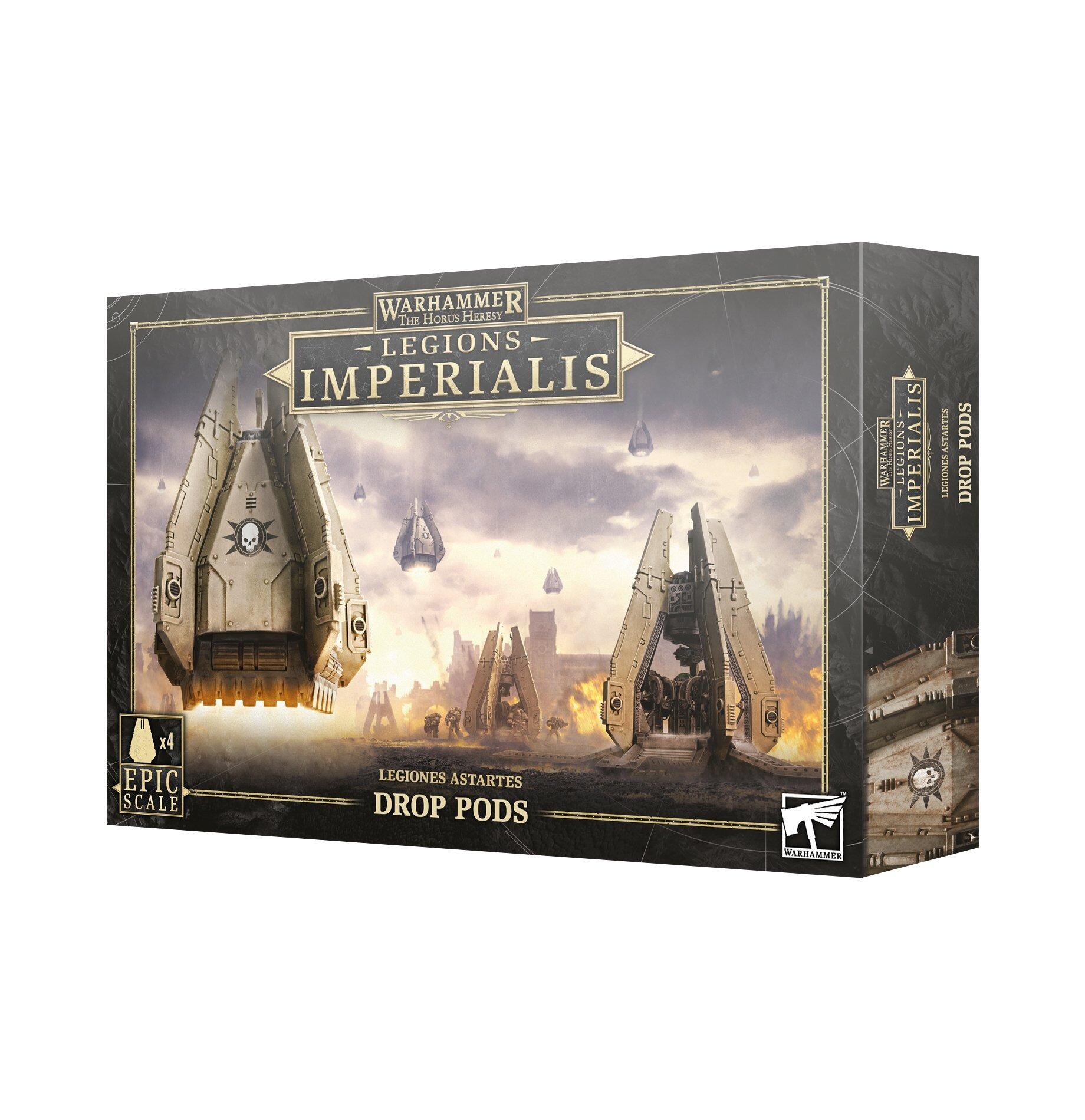 LEGIONS IMPERIALIS: LEGION DROP PODS - Gifts for Geeks Leicester