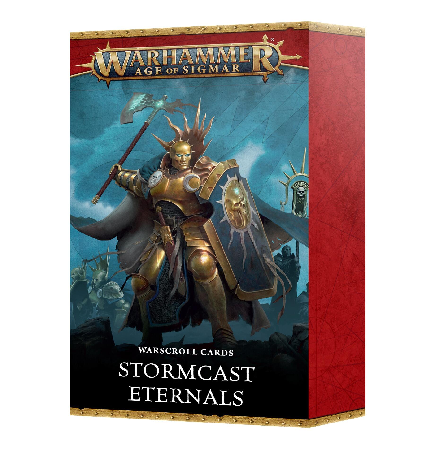 WARSCROLL CARDS: STORMCAST ETERNALS ENG 2024 - Gifts for Geeks Leicester