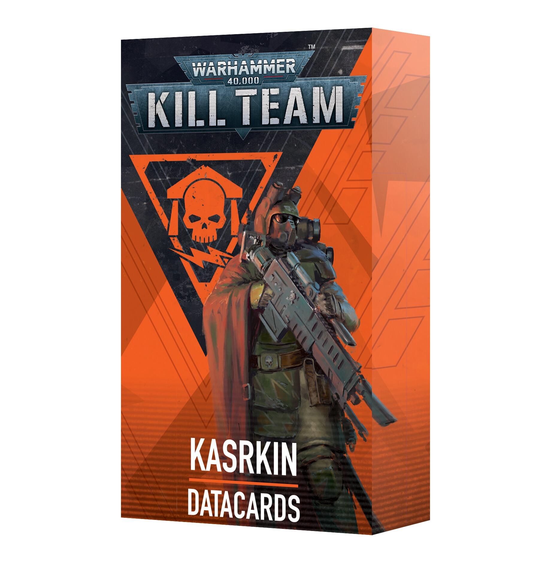 KILL TEAM DATACARDS: KASRKIN (ENG) 2024 - Gifts for Geeks Leicester