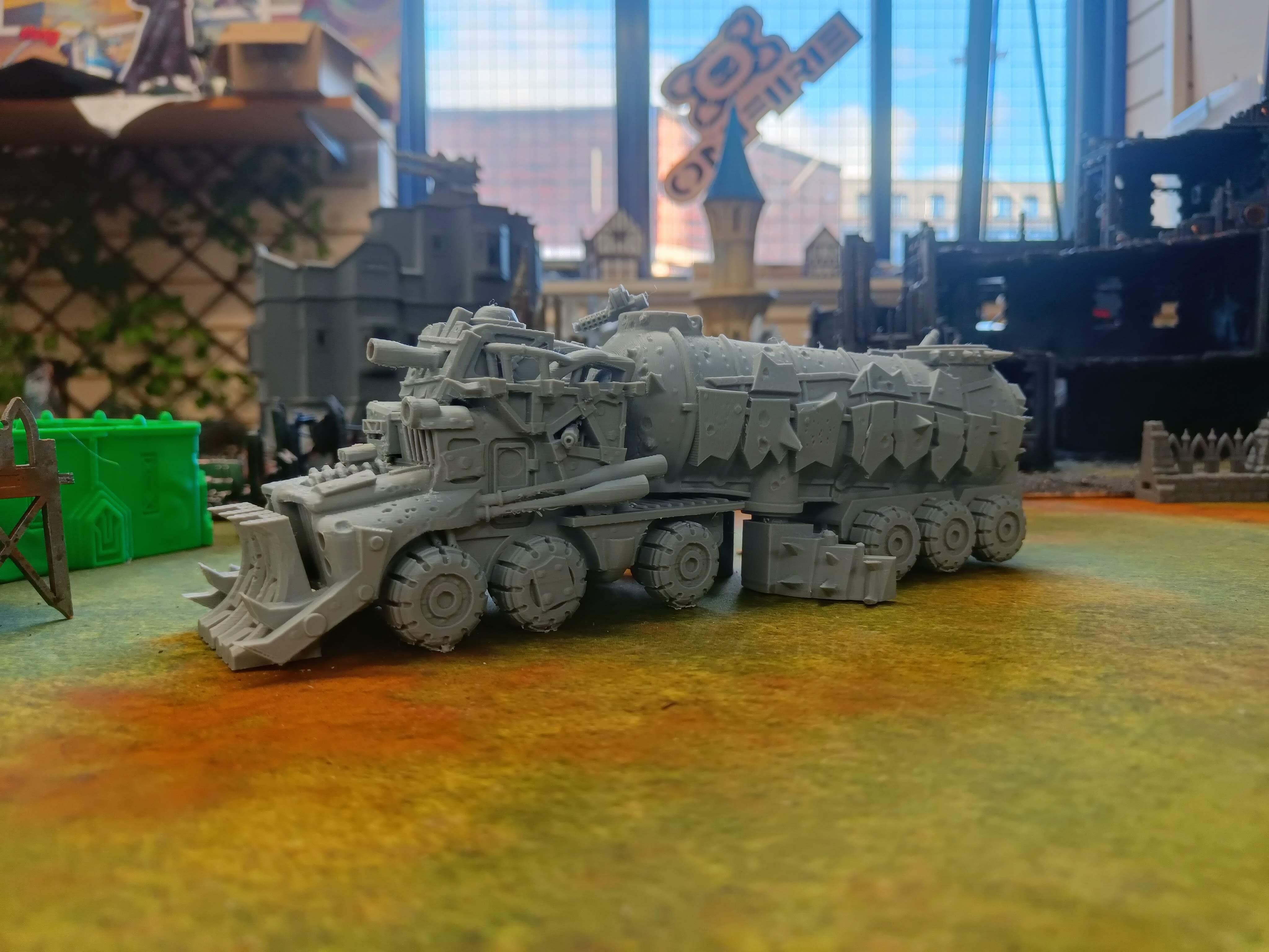 Orc or Dystopian Super Heavy Transport APC Truck - Gifts for Geeks Leicester