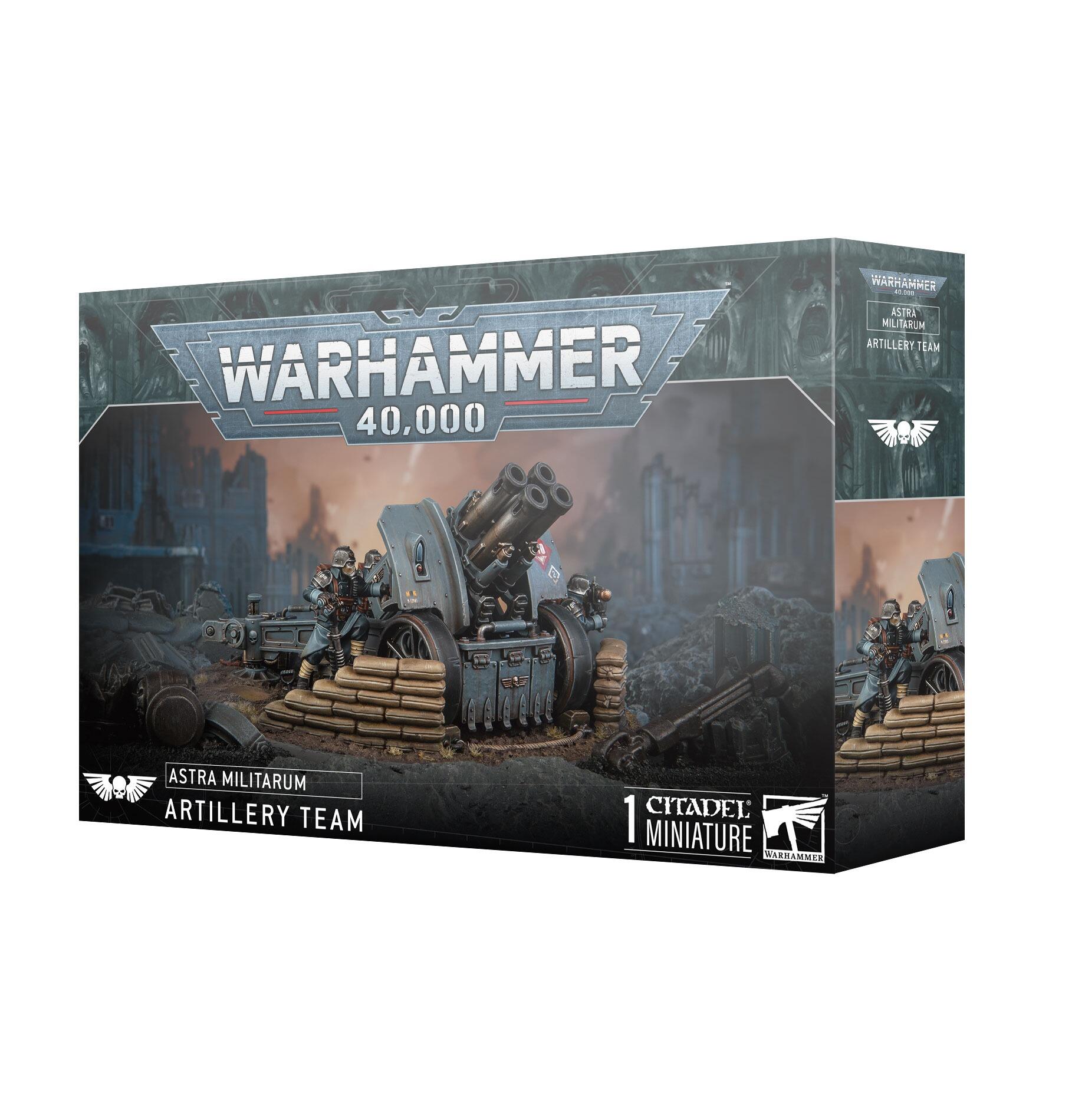 ASTRA MILITARUM: KRIEG ARTILLERY TEAM 2025 - Gifts for Geeks Leicester