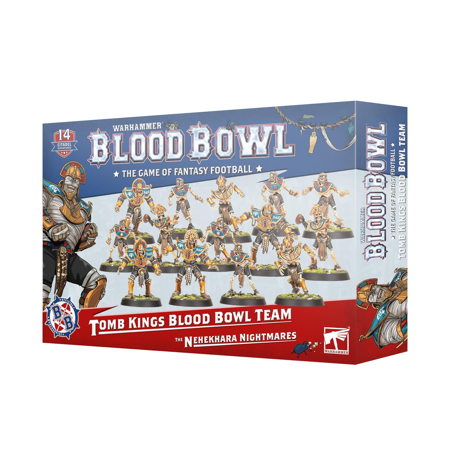 BLOOD BOWL: TOMB KINGS TEAM 2025 - Gifts for Geeks Leicester