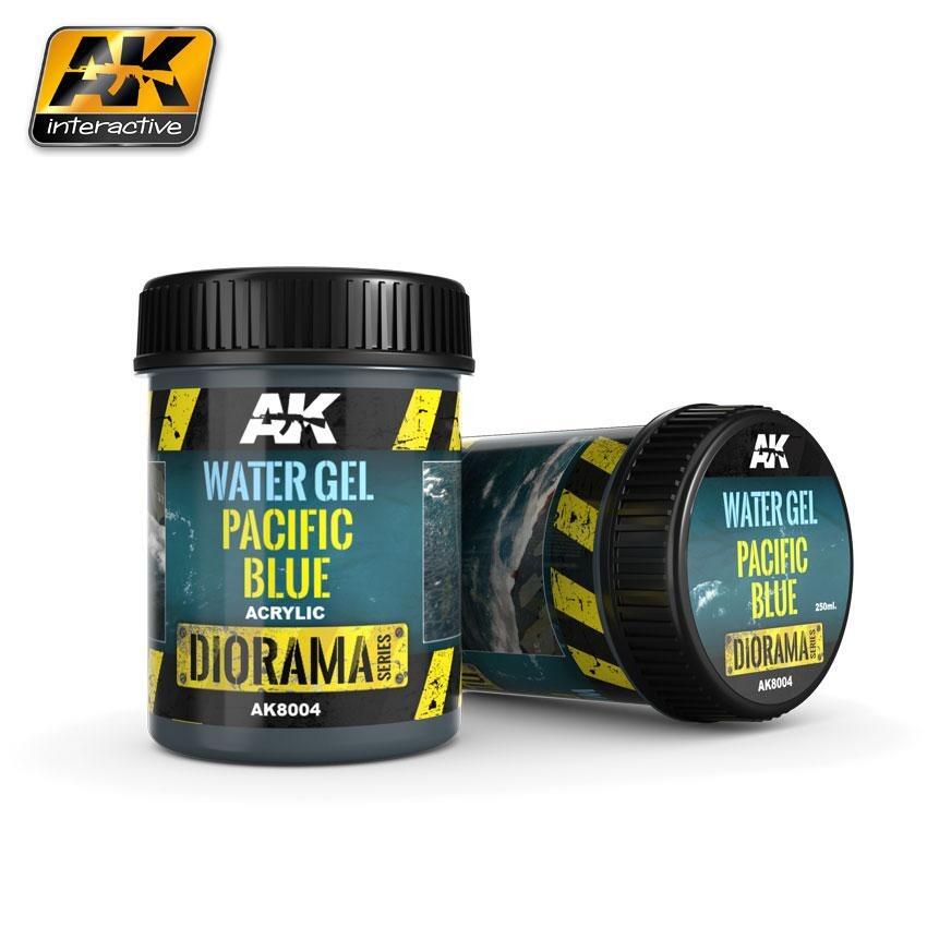 AK Interactive Water Gel - Pacific Blue 250ml - Gifts for Geeks Leicester