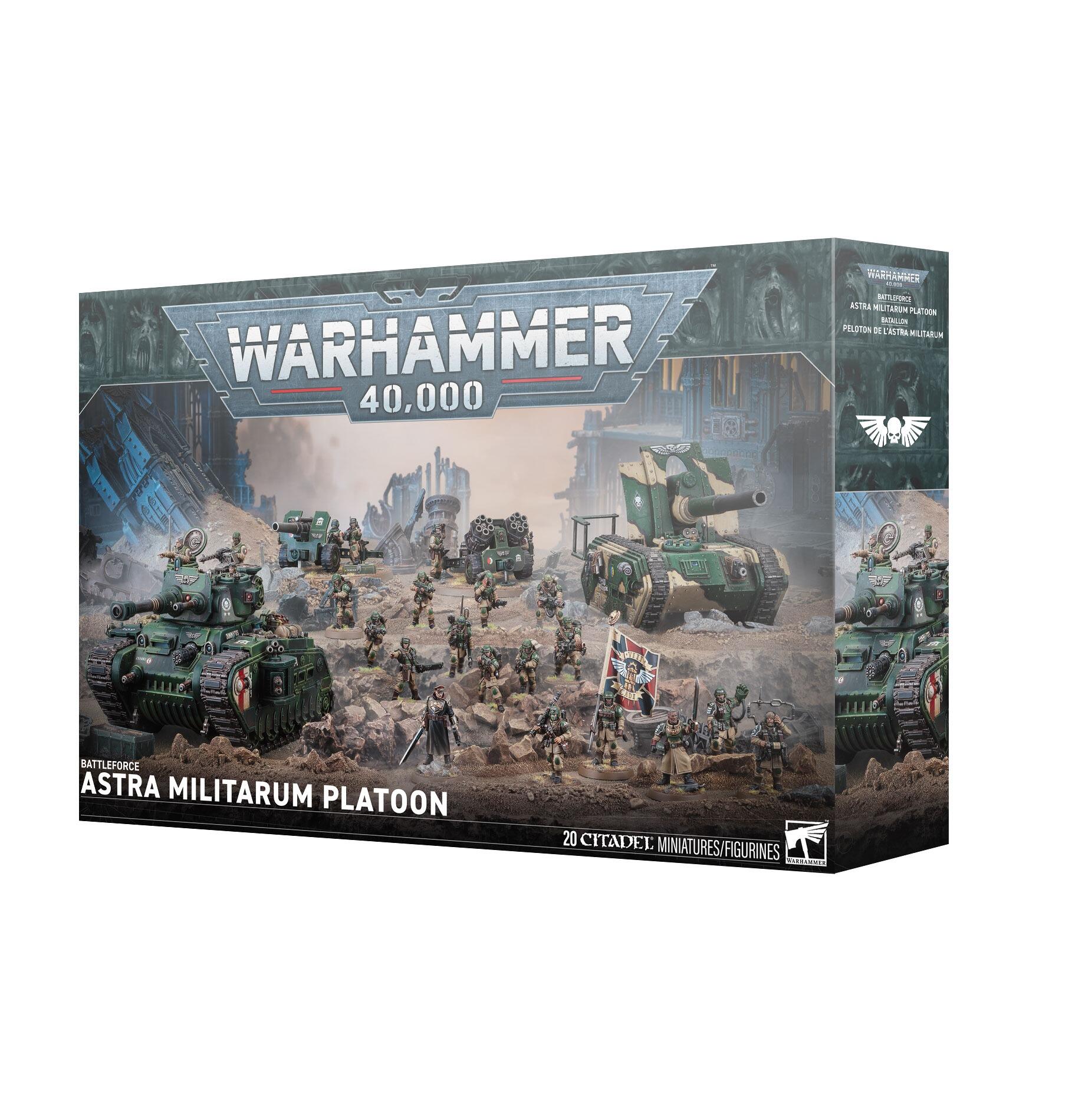 BATTLEFORCE: ASTRA MILITARUM PLATOON 2026 - Gifts for Geeks Leicester